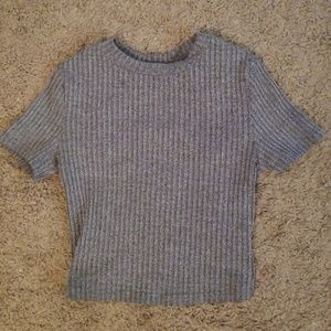 Crop Top w/ half cut out back